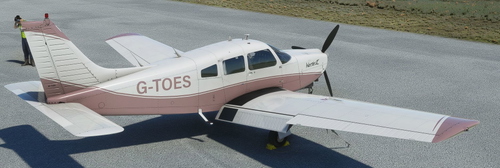 JF Piper Arrow III G-TOES