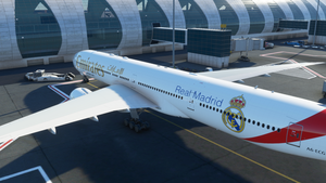 Captainsim B777-300ER Emirates Real Madrid thumbnail 1