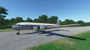 PMDG DC-6A NASA - N428NA 1972 thumbnail 3