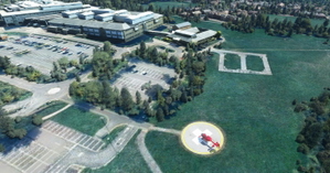 Darent Valley Hospital with Helipad | Dartford, London, UK thumbnail 3