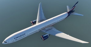 Aeroflot "METAL, GREY and LIGHT GREY" CaptainSim 777-300ER  thumbnail 14