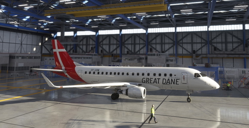 VirtualCol Embraer 170 - Great Dane Airlines