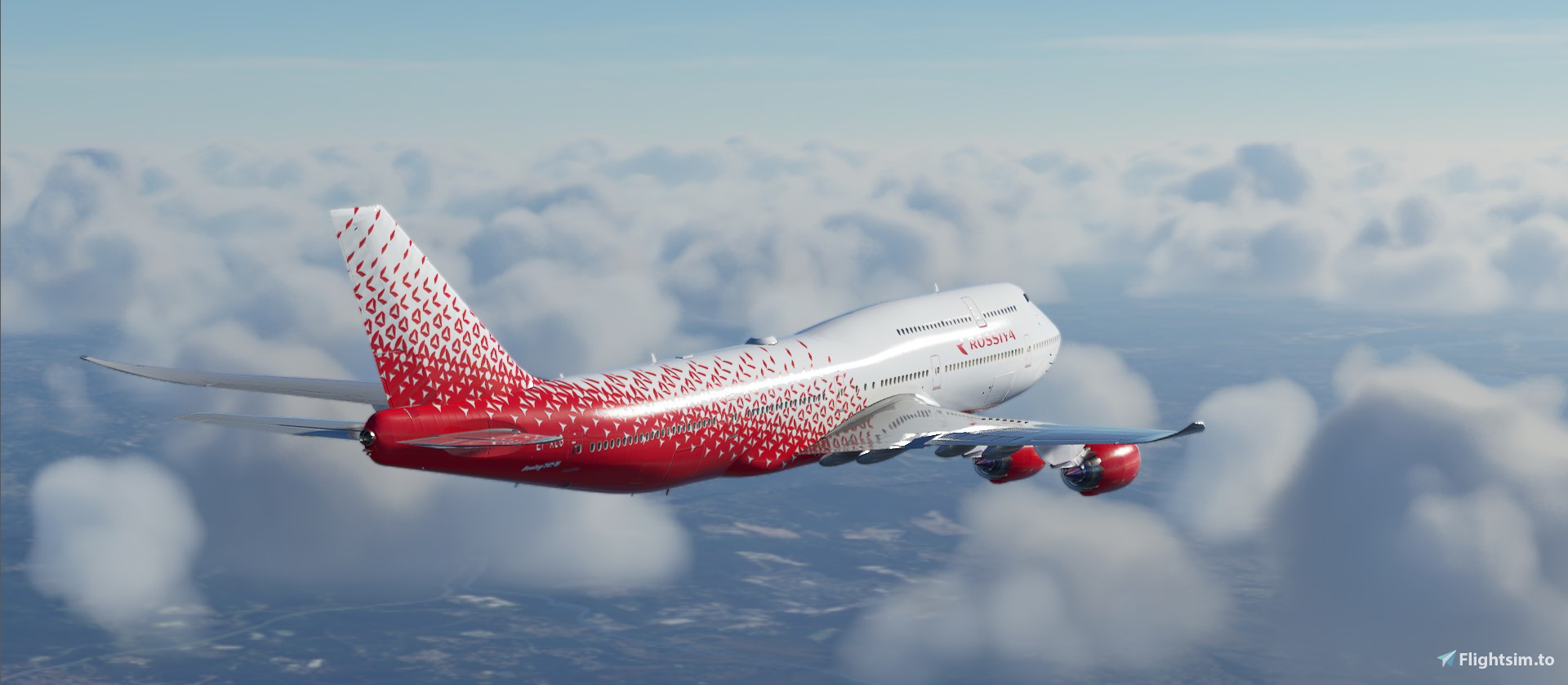Boeing 747-8 Rossiya (non-mirror) - Image 1