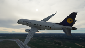Embraer 175 Lufthansa 4k thumbnail 2