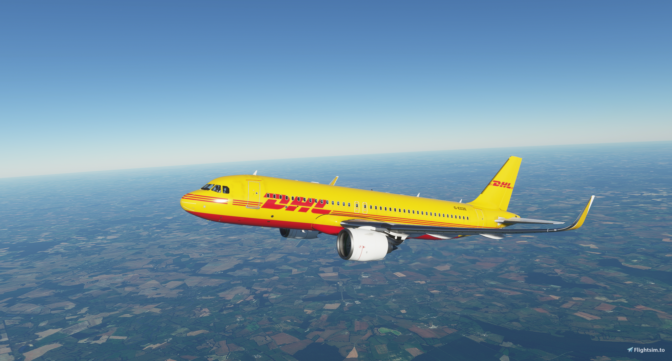 [ASOBO] Airbus A320neo - DHL (Clean & Dirty) - Image 1