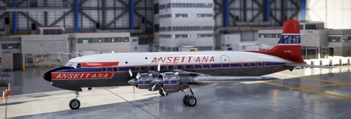 PMDG DC-6 Ansett-ANA circa 1951