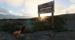 The Chicken Strip - Death Valley's National Parks unofficial airstrip! thumbnail 7