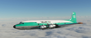 PMDG DC-6A Buffalo Airways (Fictional) Livery [4K][8K] thumbnail 8