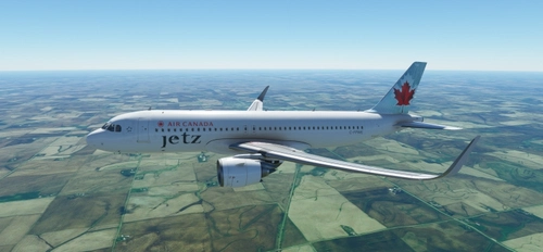 Air Canada Jetz | FlyByWire A32NX | 8K