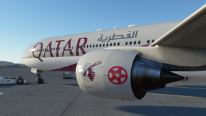 Captainsim B777-300ER Qatar World Cup 2022 thumbnail 4
