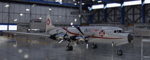 DC-6 Aero Unión Cargo