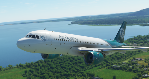 [A32NX] Air Oceania [8K Fictional)