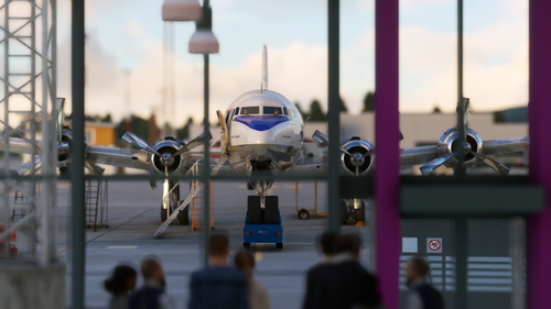 PMDG DC-6 VATSIM Model Matching