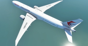 China Eastern Airlines "B-7868" and "B-2001" CaptainSim 777-300ER thumbnail 2