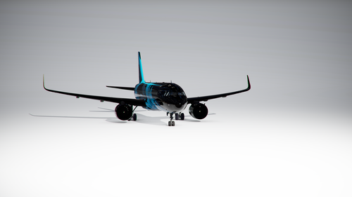 FBW A32NX Black n Blue