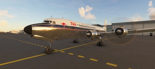 Douglas DC-6 Trans-Australia Airlines VH-INU