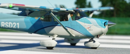 Cessna 172 (G1000) - Rafale Solo Display 2021 - fictional
