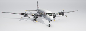 PMDG DC-6B Western Airlines (N93138 | 1958) thumbnail 5