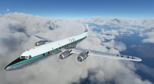 Douglas DC-6 Tasman Empire Airways Ltd ZK-BGC