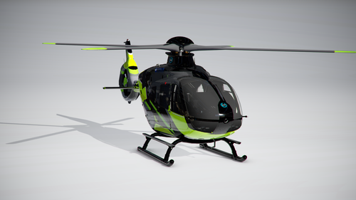 HPG Airbus H135 Neon Green