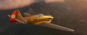 P-40B Tomahawk BigRadials ZK-KNP Kenepuru thumbnail 5