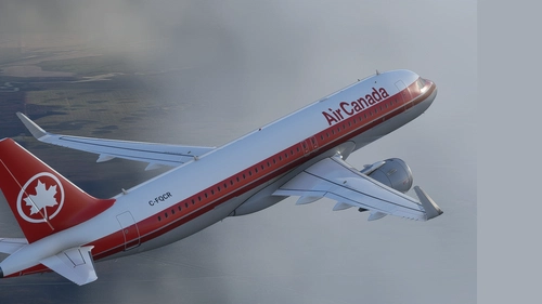 [8K] Air Canada Retro C-FMSX A32NX Livery 