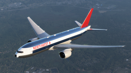 Northwest (Old Colors / Fictional) 777-200 [8K] - CS 777-200