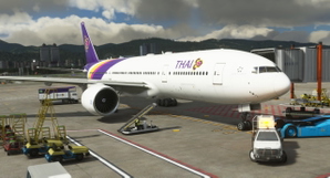 Boeing 777-300ER Thai Airways [4K/8K] (With Interior) thumbnail 12