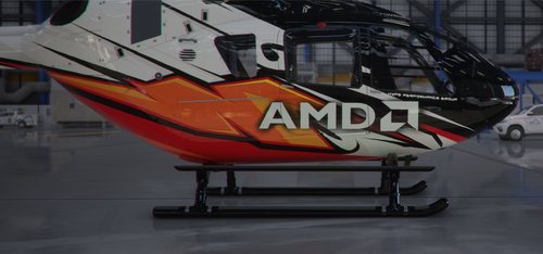 HPG H135 AMD Livery