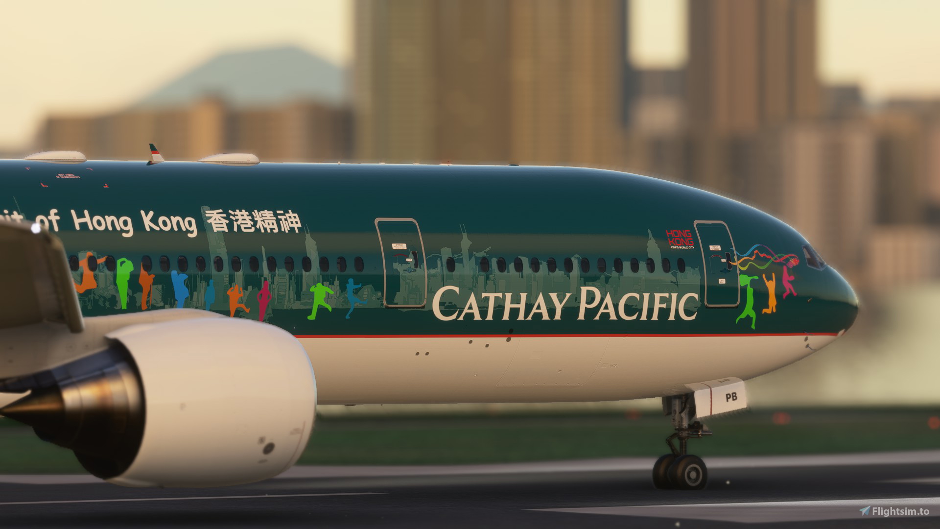 CS-B777-300ER Cathay Pacific The Spirit Of Hong Kong B-KPB