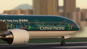 CS-B777-300ER Cathay Pacific The Spirit Of Hong Kong B-KPB Ultra - By Danr  thumbnail 5