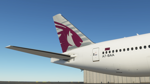 Captainsim B777-300ER Qatar One World  thumbnail 4