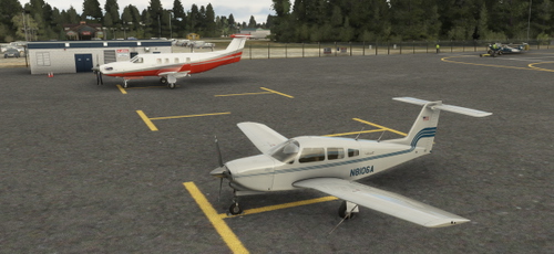 Just Flight Piper Arrow IV Turbo  N8106A