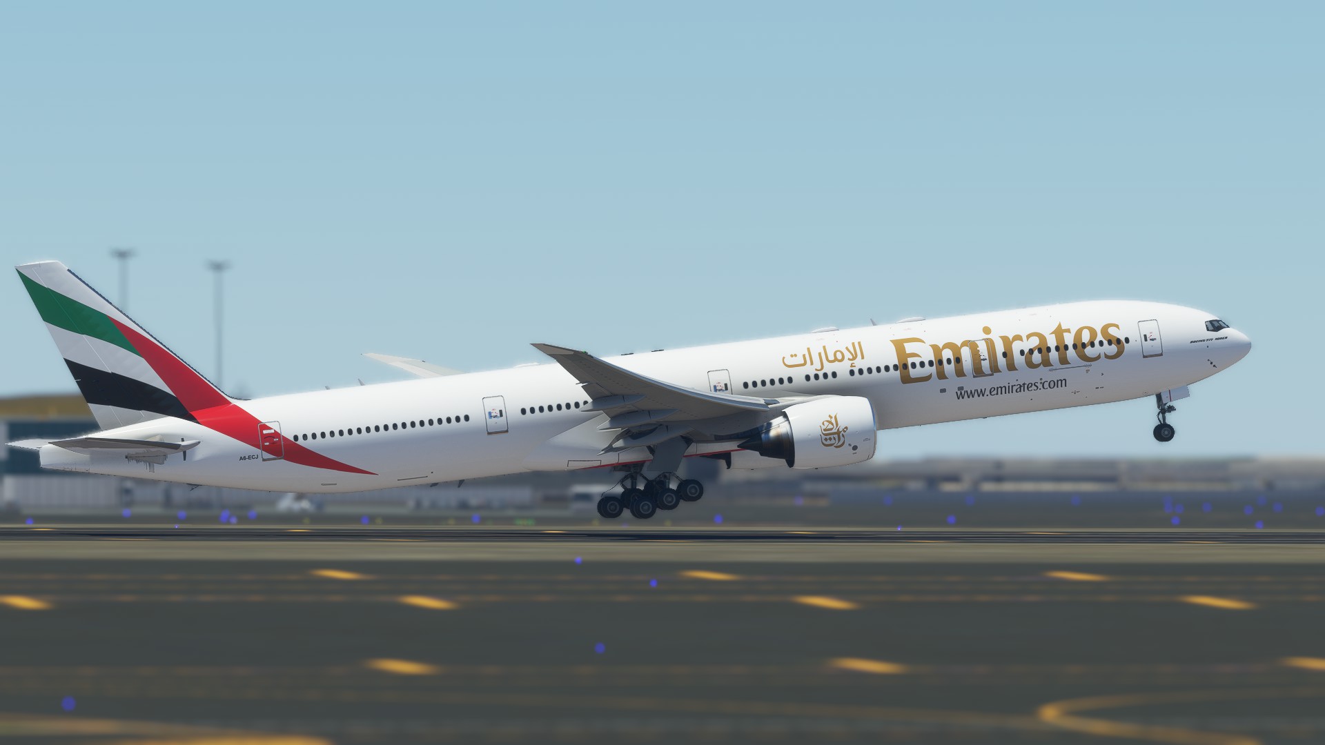 CS-B777-300ER EMIRATES A6-ECJ Ultra  - Image 1
