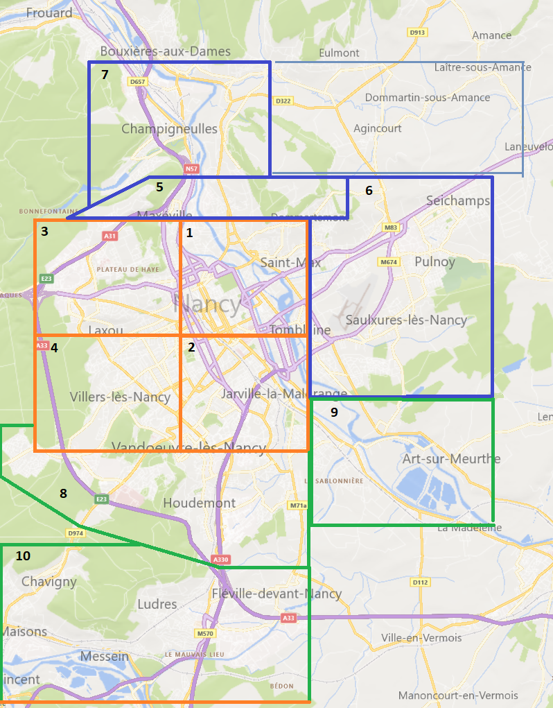 Nancy - Extension Sud (Brabois, Houdemont, Laneuville) - Image 1