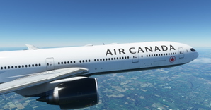 Air Canada "2017 livery" CaptainSim 777-300ER thumbnail 4