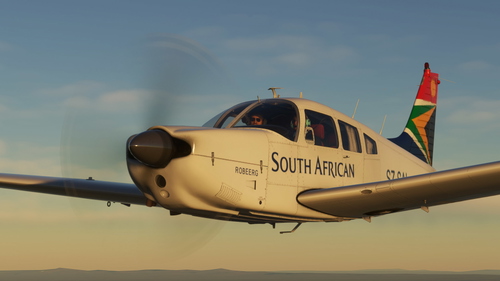 JustFlight PA28R Arrow III - Fictional South African Airways