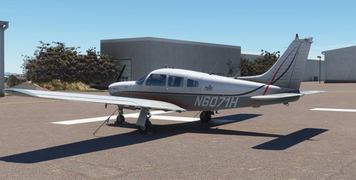 Just Flight's TurboArrow III N6071H