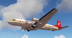 PMDG Qantas DC-6B VH-EDA (Fictional) thumbnail 2