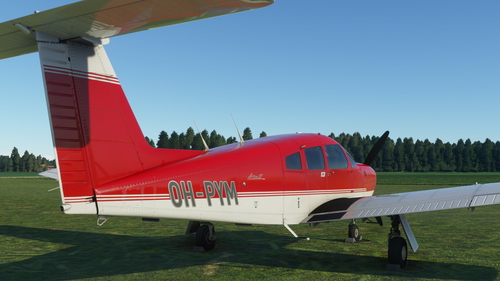 OH-PYM for JustFlight PA-28R Turbo Arrow IV