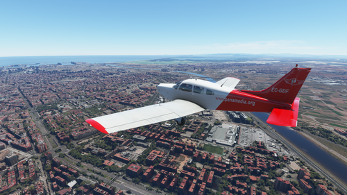 JustFlight PA28R Arrow III - Panamedia EC-GDF