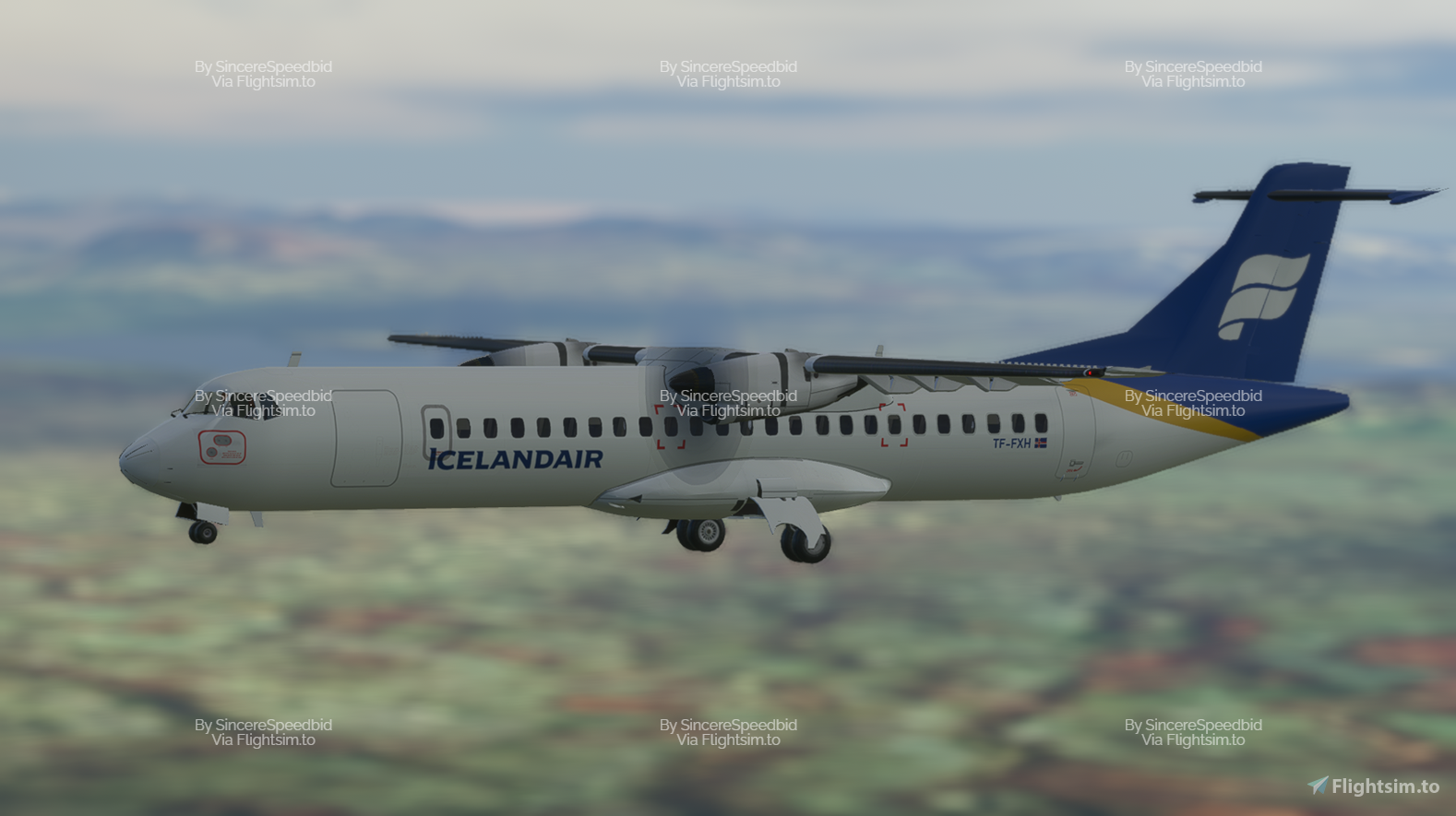 Icelandair (Air Iceland Connect) | ATR 72-600 [Fictional] dla Microsoft  Flight Simulator | MSFS