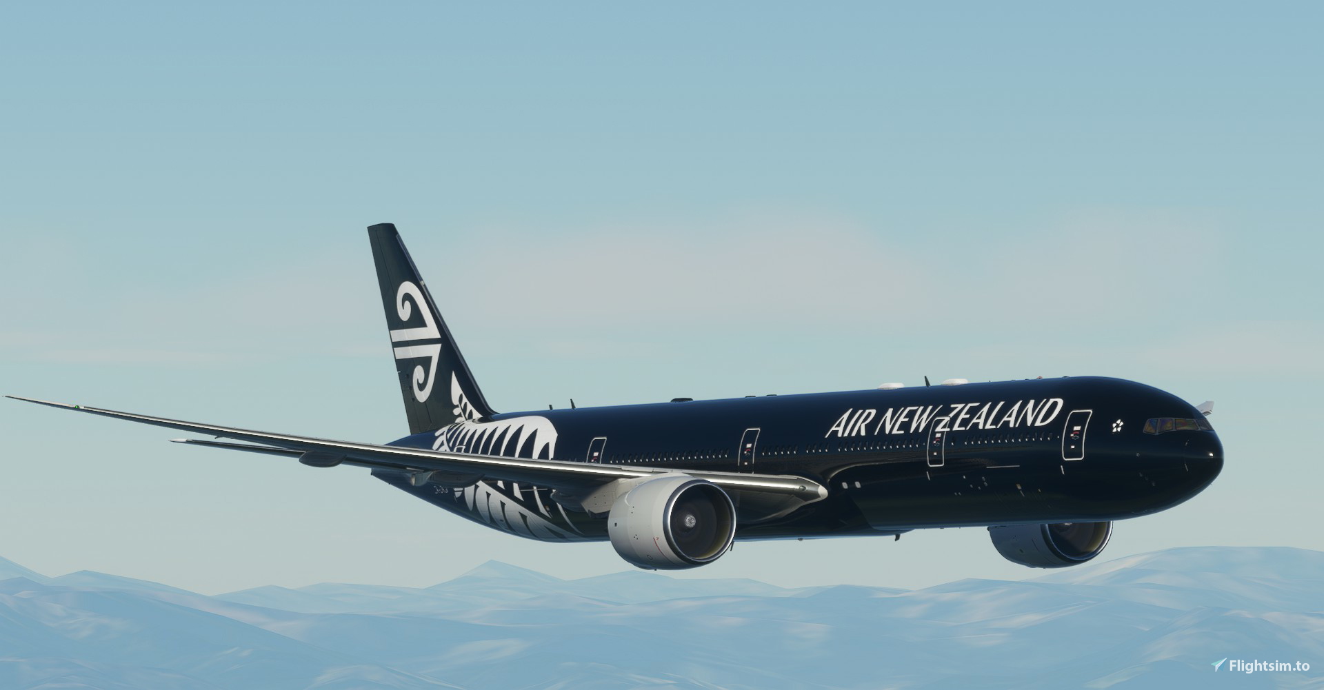 Air New Zealand "black" CaptainSim 777-300ER - Image 1