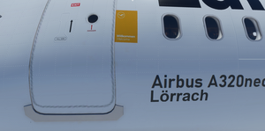 [A32NX] [FBW] Lufthansa Ultra[10k] Without Mask No Text Mirroring with coffee cup (D-AINP) thumbnail 10