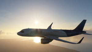 [A32NX] JetBlue Airways Binary Code Livery 8K ultra thumbnail 10