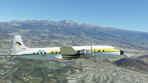 PMDG DC6B BINTER CANARIAS (FICTIONAL)