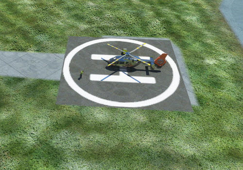 KDTN-Shreveport Downtown, LA Helipad