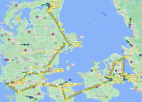 Discover Denmark Bush Trip Flight Plan