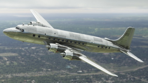 PMDG DC-6B Bare Metal thumbnail 1