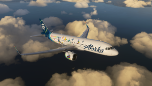 [A32NX] Alaska (Fly With Pride) [8K] - FBW A32X thumbnail 3